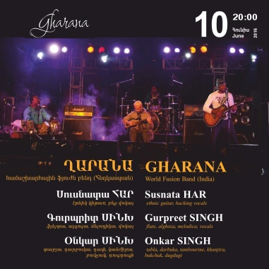 Music Cascade: GHARANA World Fusion Band