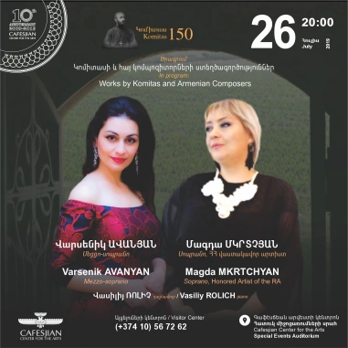 Concert, dedicated to Komitas' 150-th anniversary