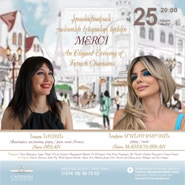 MERCI - An Elegant Evening of French Chansons