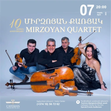 MIRZOYAN QUARTET: 10th Anniversary