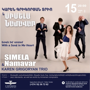 Simela Namavar and Karen Grigoryan Trio