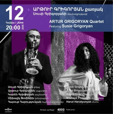 Artur Grigoryan Quartet Featuring Susie Grigoryan