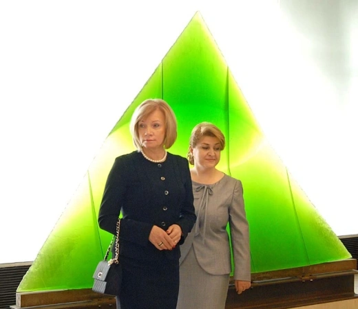 First Ladies of Latvia and Armenia Visited the Cafesjian Center for the Arts