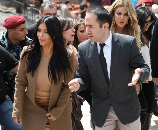 Kim Kardashian and Khloé Kardashian visited the Cafesjian Center for the Arts during their trip to Armenia