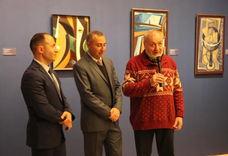 On November 24, the exhibition titled "Gevorg Grigoryan Giotto" opened at the Cafesjian Center for the Arts.