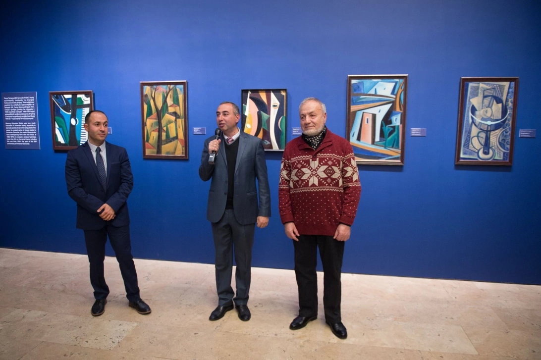 "Gevorg Grigoryan Giotto" exhibition opened at the Cafesjian Center for the Arts.