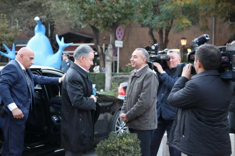 The Chairman of the Mazhilis of the Parliament of Kazakhstan Nurlan Nigmatulin at CCA