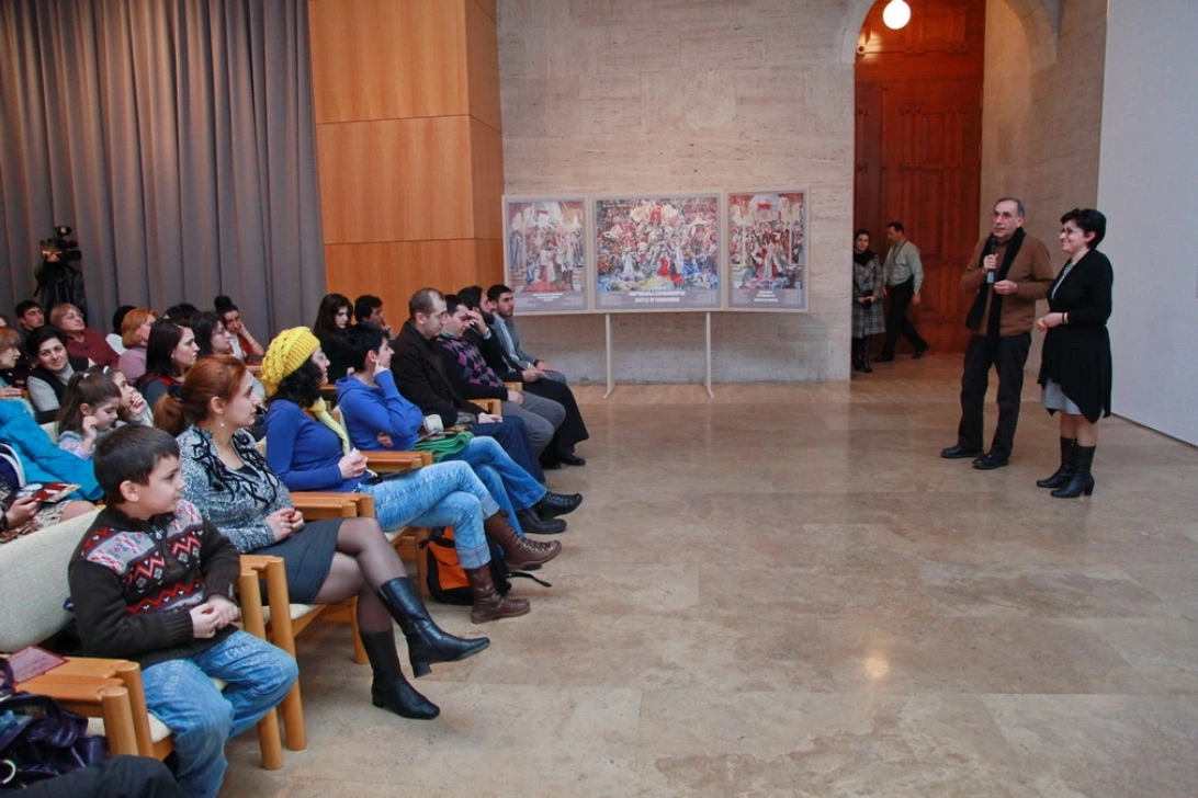 ՀԱՆԴԻՊՈՒՄ ԱՐՎԵՍՏԻ ՀԵՏ․ Գրիգոր Խանջյան. Որմնանկարի խորհուրդը