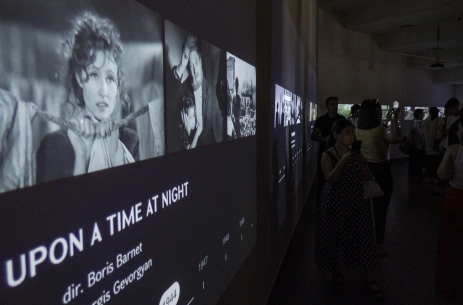 Areg Kozmoyan: BACKandFORTH, Centennial Gifology Exhibition Opened at CCA