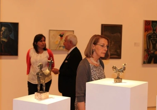 The Chairman of the National Ethnic Coalition of Organizations (NECO) Visited the Cafesjian Center for the Arts