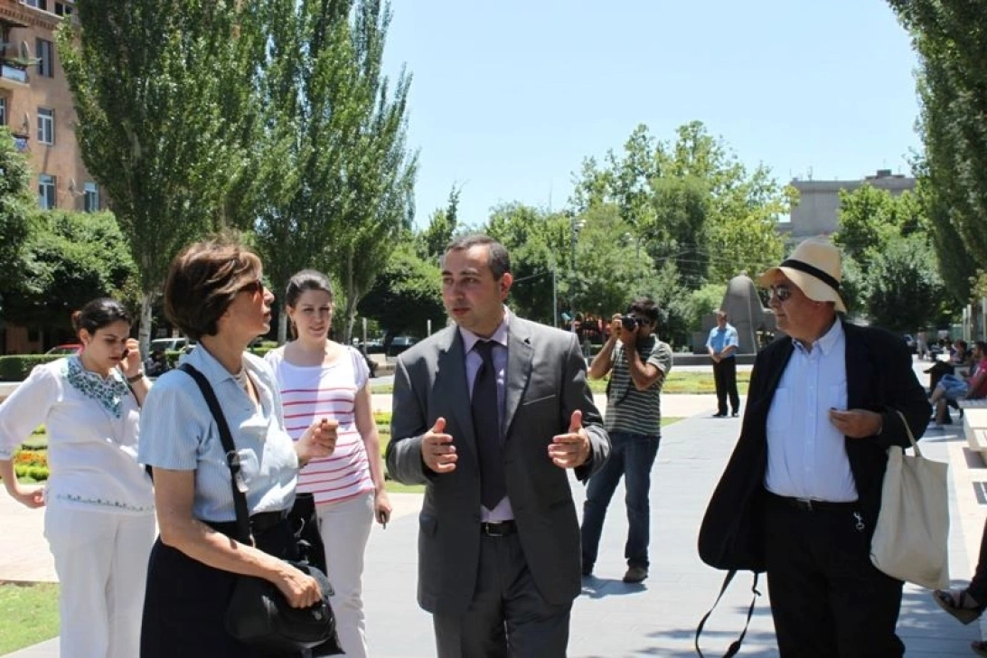 Թանգարանային միջազգային խորհրդի (ԻԿՕՄ) Կրթության և մշակութային գործունեության միջազգային կոմիտեի (ՍԵԿԱ) նախագահ Էմմա Նարդին այցելեց Գաֆէսճեան արվեստի կենտրոն