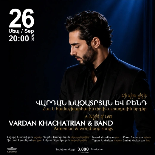 Vardan Khachatrian & Band. A Night of Love