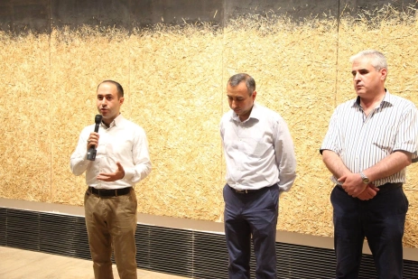 Public opening of the exhibition "Marcos Grigorian: Crossroads" at the Cafesjian Center for the Arts