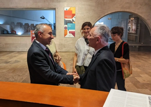 Kakha Sikharulidze, the First Deputy Culture Minister of Georgia, visited the CCA
