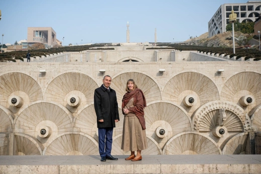 Ambassador Tracy at the Cafesjian Center for the Arts