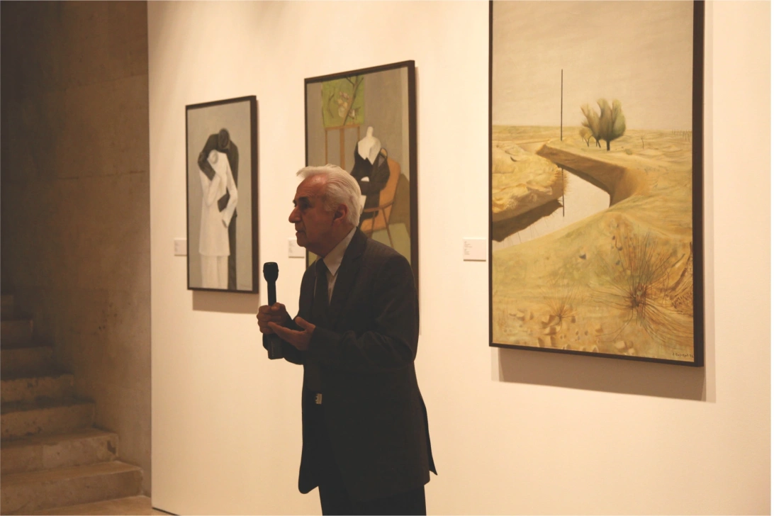 "Hagop Hagopian: The Song of Earthen Colors" exhibition private opening