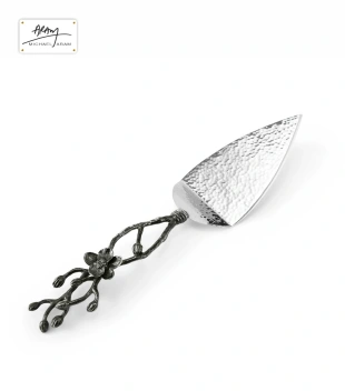 Black Orchid cake server