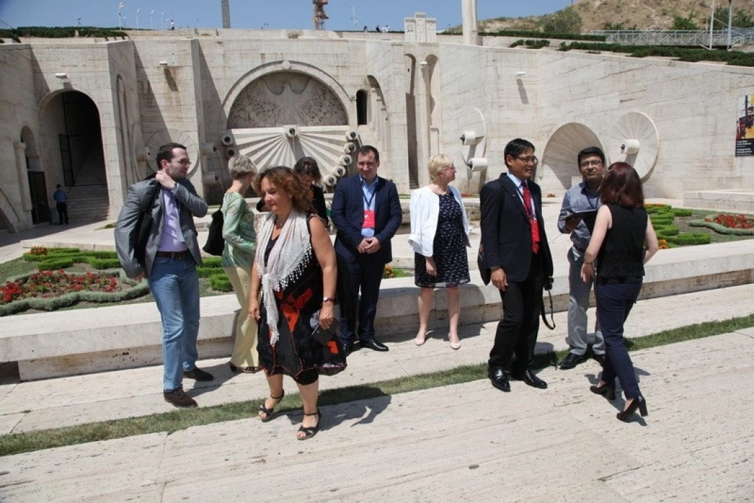 UNESCO Representatives’ Visit to the Cafesjian Center for the Arts