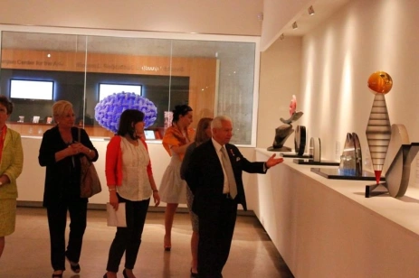 The Chairman of the National Ethnic Coalition of Organizations (NECO) Visited the Cafesjian Center for the Arts.